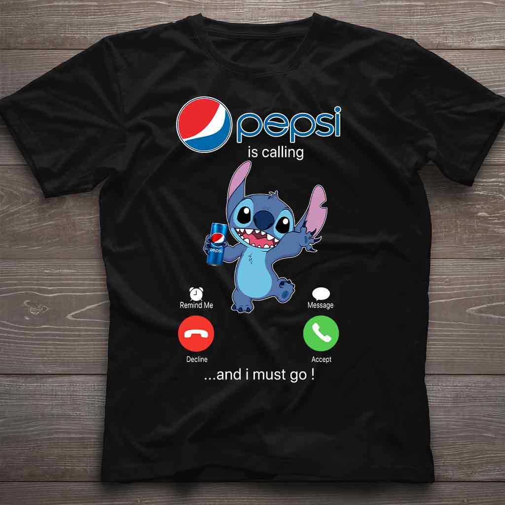 Soft Drink Is Calling - Personalized Blue Soft Drink T-shirt and Hoodie