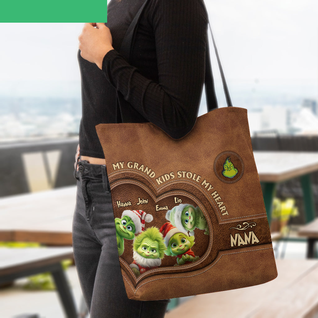 My Grandkids - Personalized Grandma Tote Bag