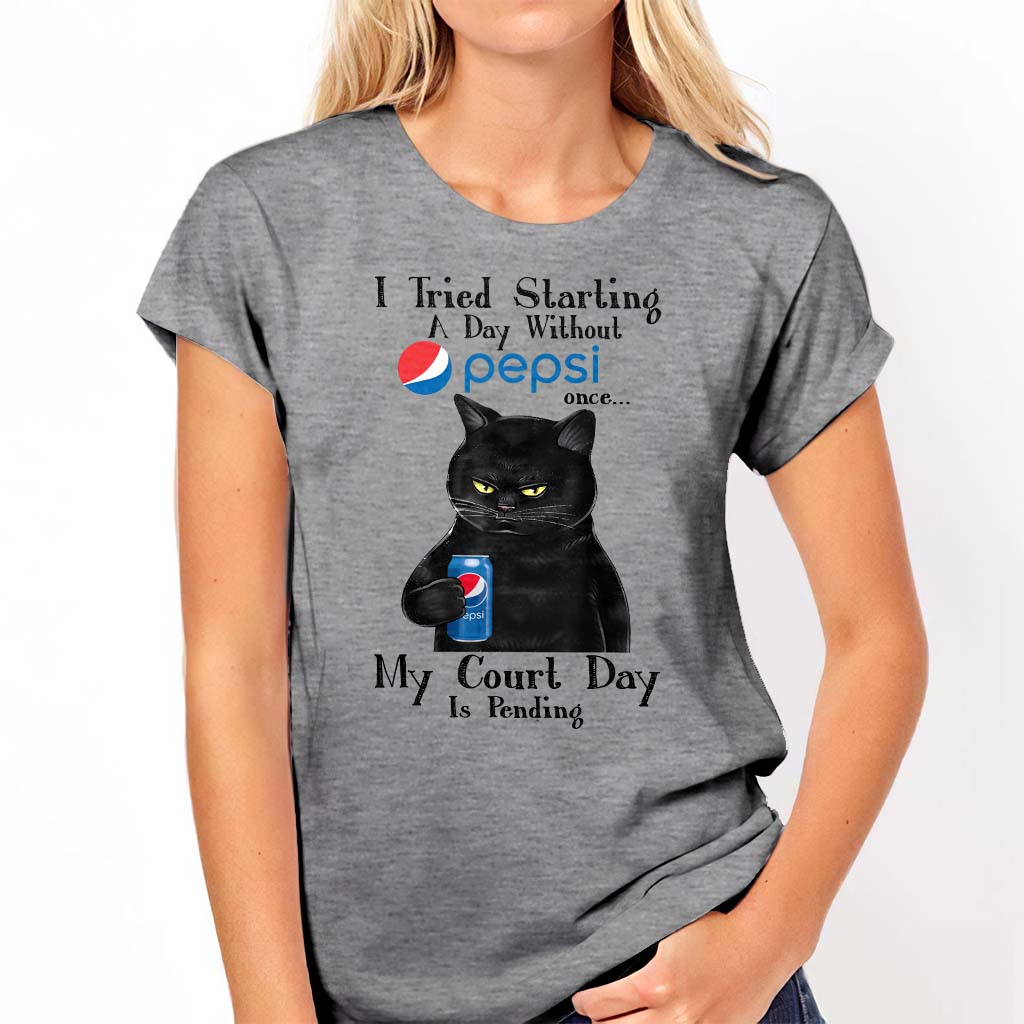 My Court Day Is Pending Blue Soft Drink T-shirt and Hoodie