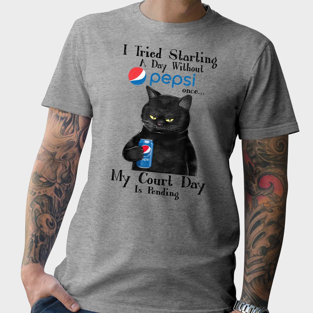 My Court Day Is Pending Blue Soft Drink T-shirt and Hoodie