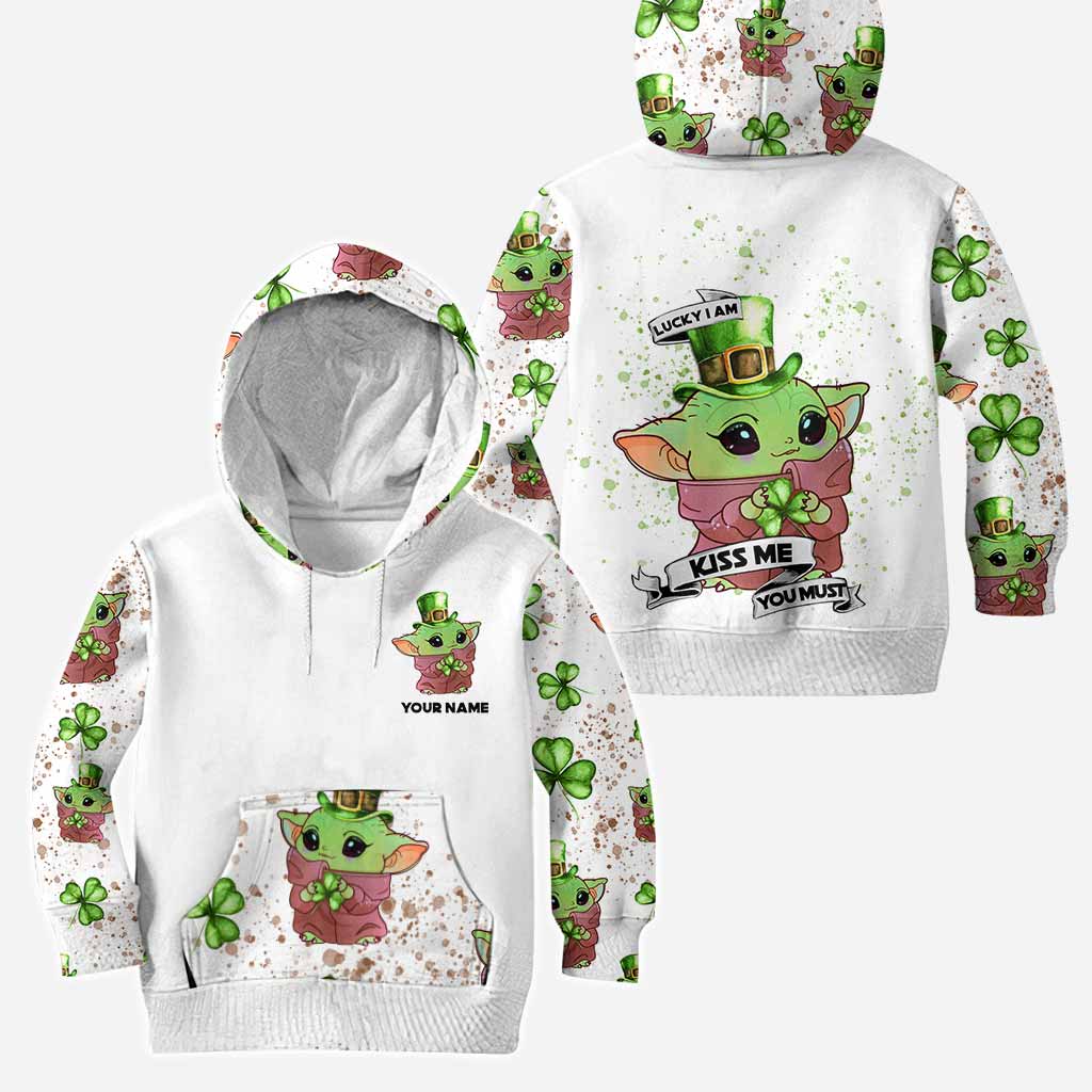 Lucky I Am - Personalized Hoodie And Leggings