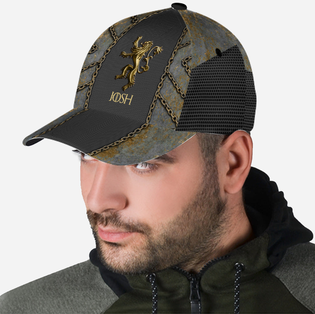 Best Dad In The Seven Kingdoms - Personalized Thrones Game Classic Cap