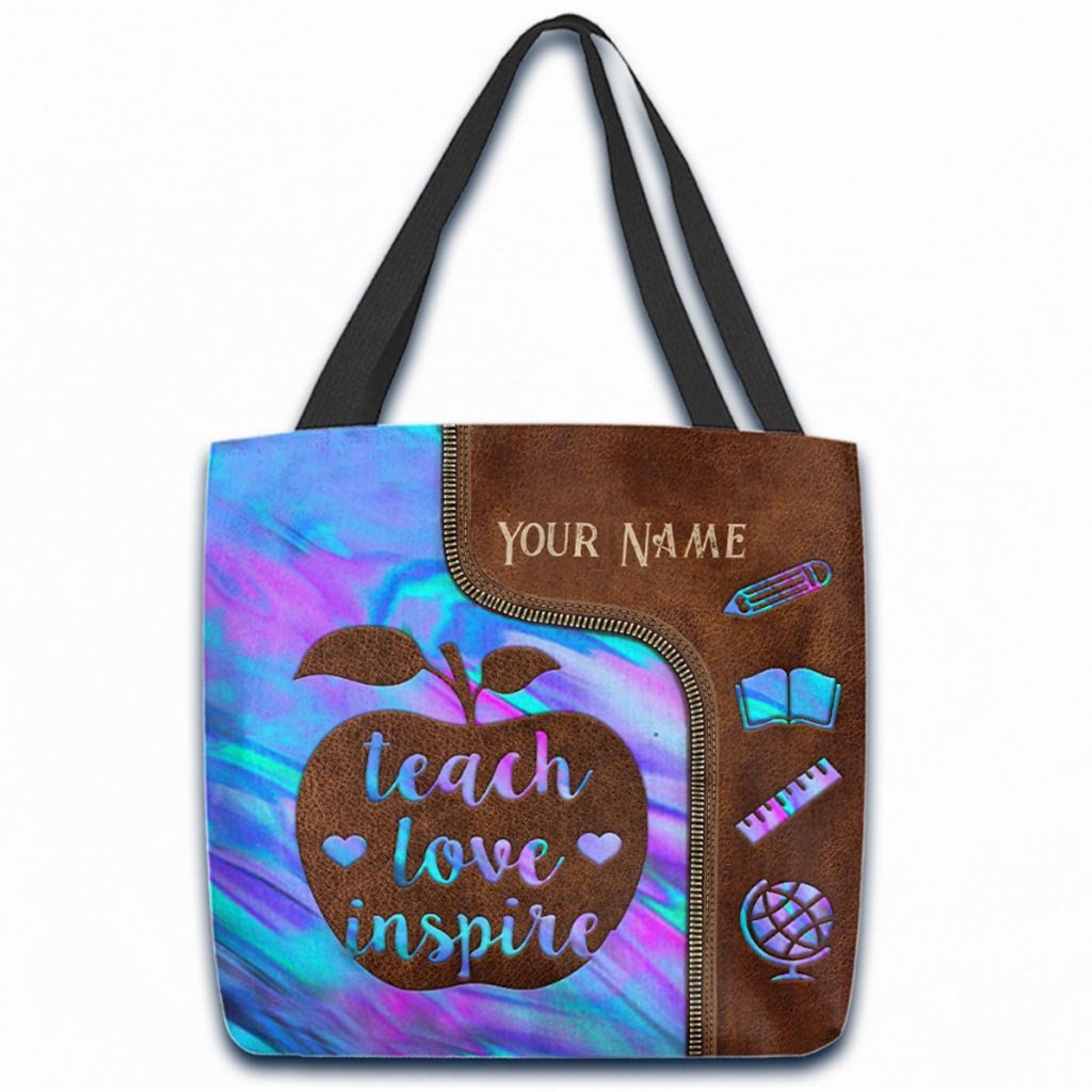 Teacher Personalized  Tote Bag