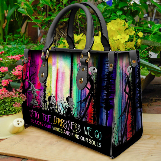 Into The Darkness Nightmare Leather Handbag 0523