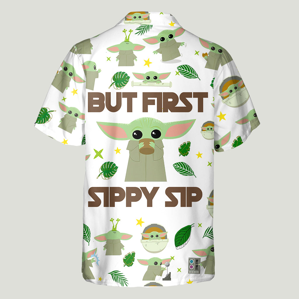 My Sippy Sip Shirt - Personalized The Force Hawaiian Shirt