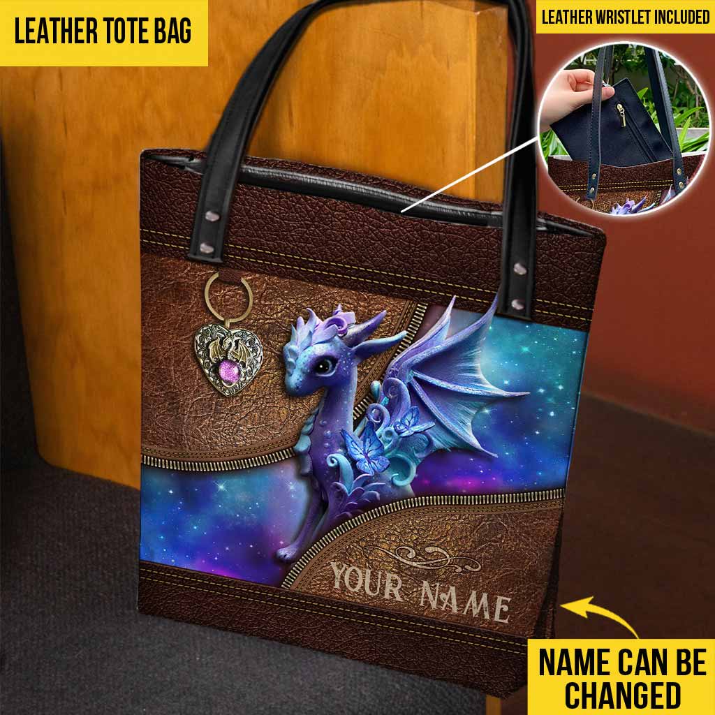 Love Dragons Personalized Tote Bag