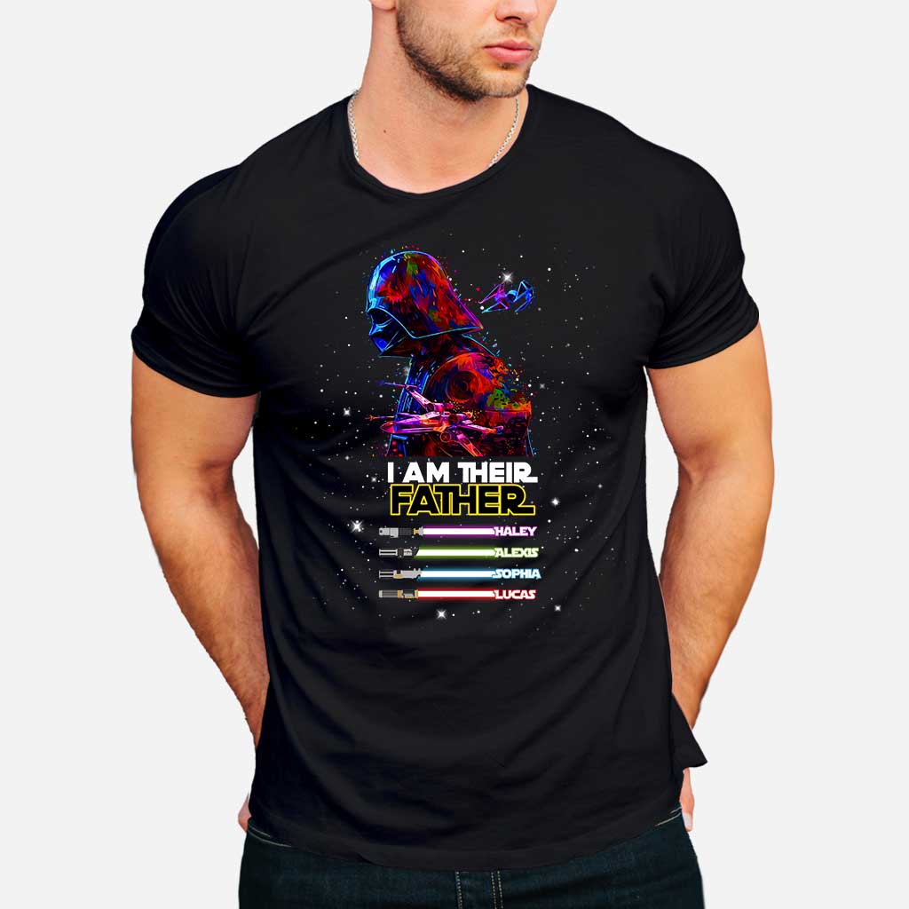 I Am Their Father - Personalized Father's Day The Force T-shirt and Hoodie