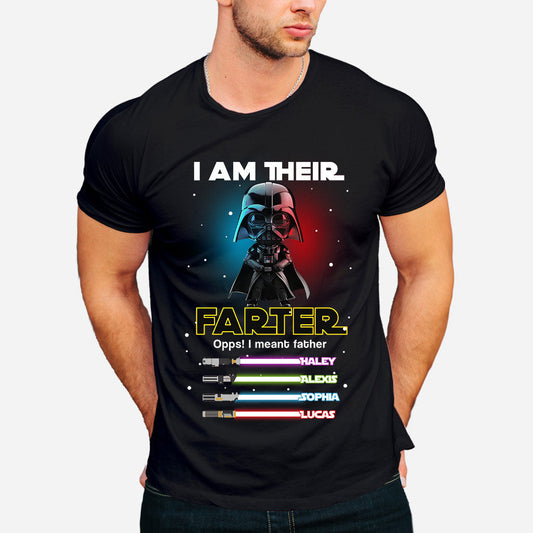 I Am Their Father - Personalized Father's Day T-shirt and Hoodie