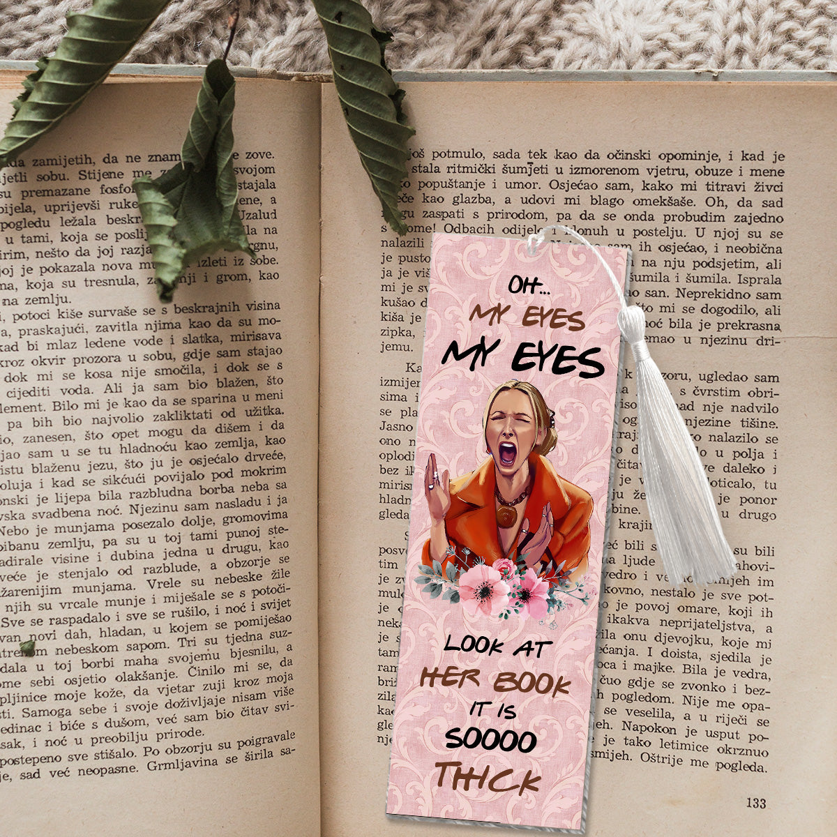 Oh My Eyes Bookmark (Printed On Both Sides)