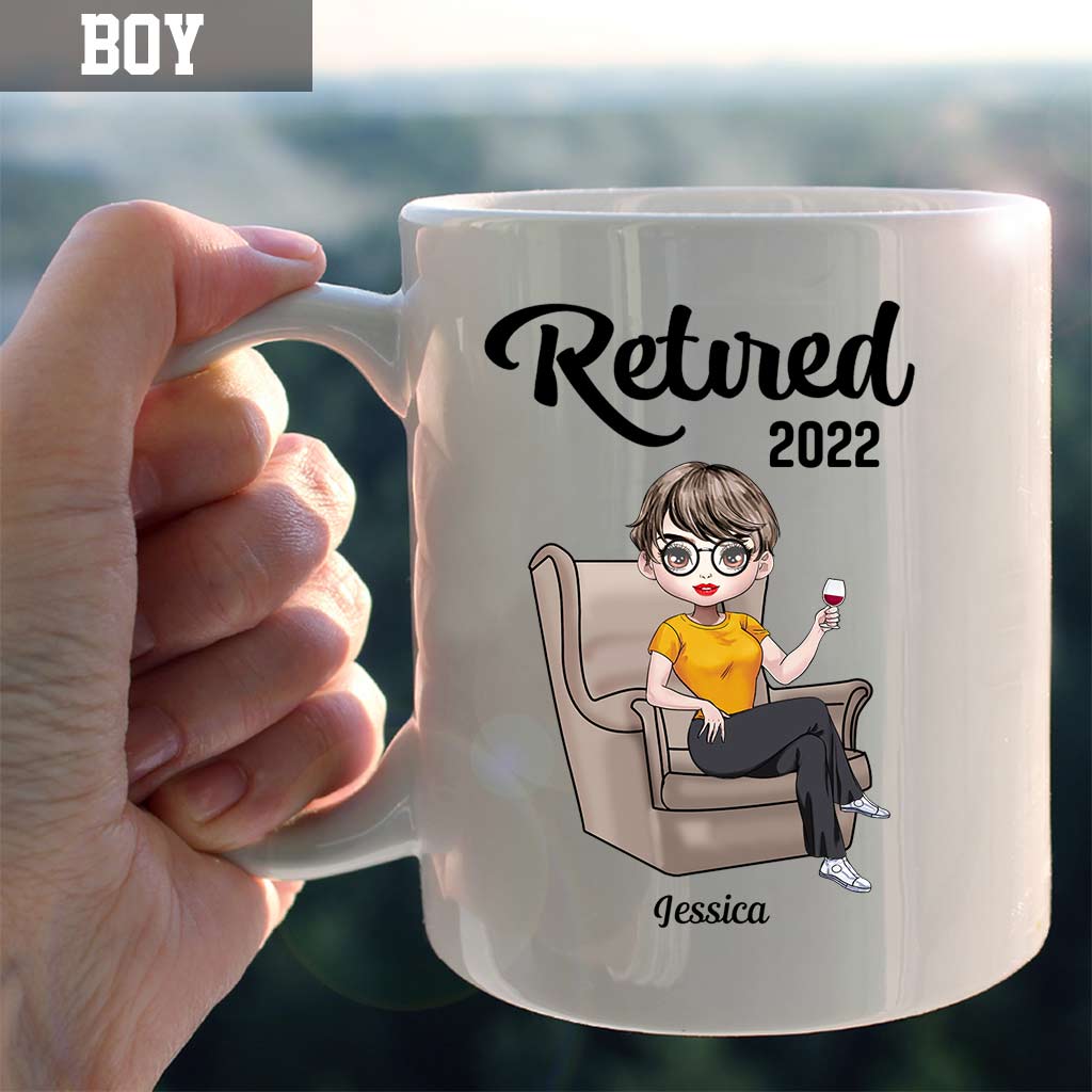 Retirement A Wise Woman Once Said - Personalized Mug