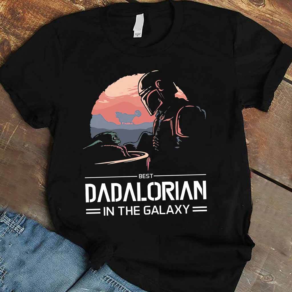 Best Dad In The Galaxy - Personalized Father's Day T-shirt and Hoodie