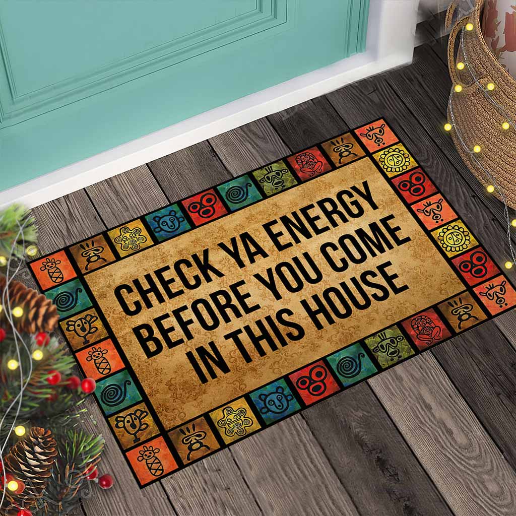 Check Ya Energy - Puerto Rican Doormat
