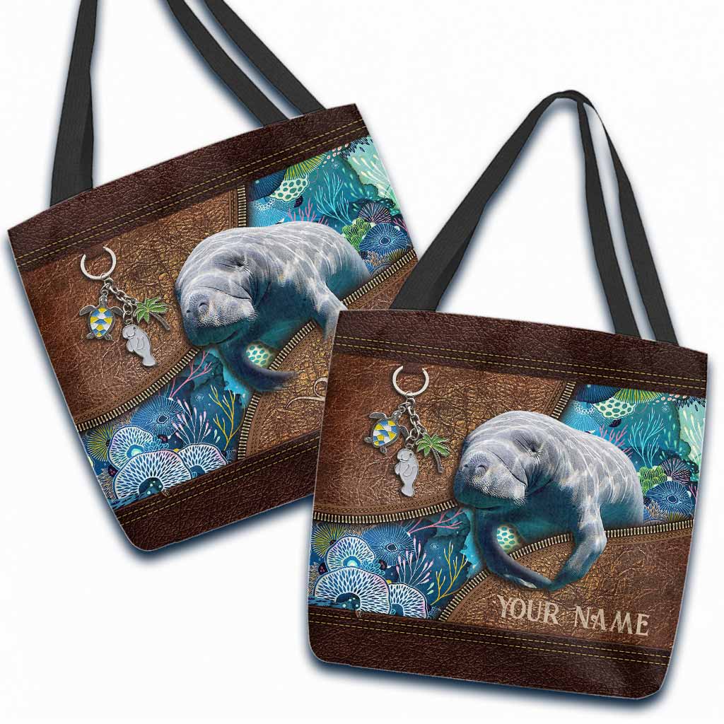Sweetest Potatoes In The Sea - Manatees Personalized Tote Bag