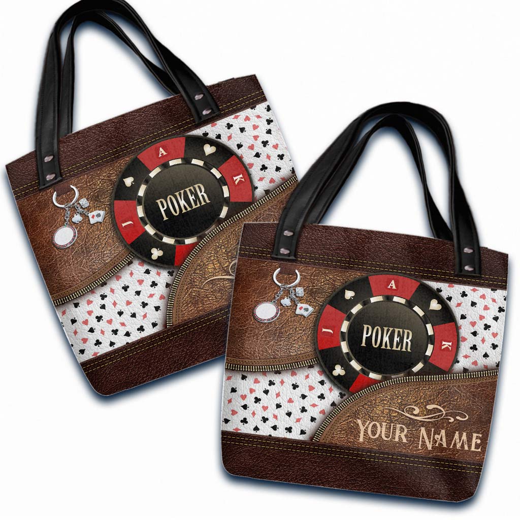 Love Poker Personalized Tote Bag