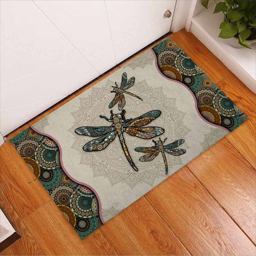 Dragonfly Doormat