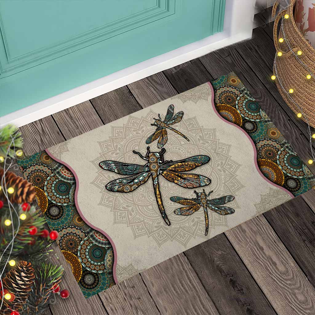 Dragonfly Doormat