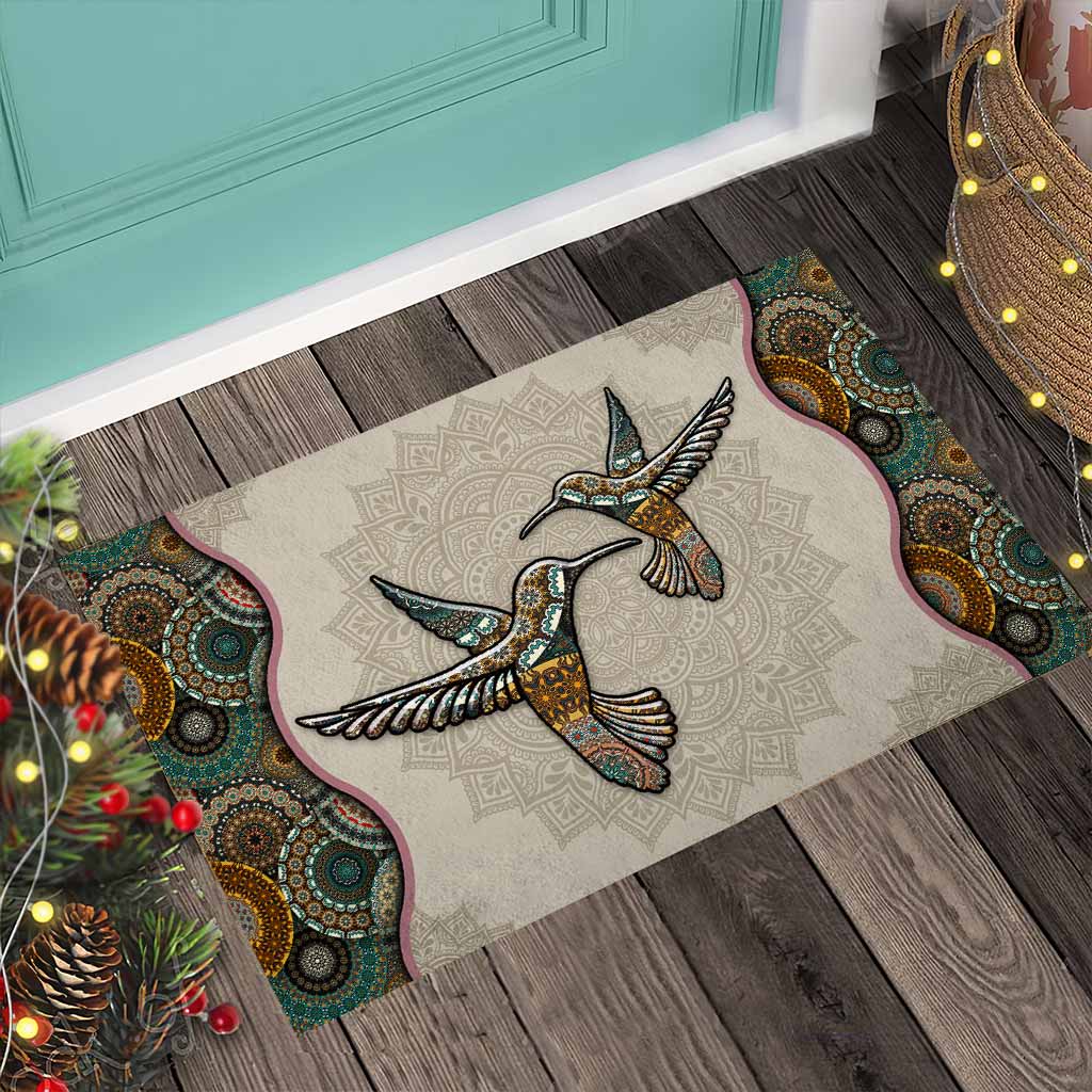 Hummingbird Doormat