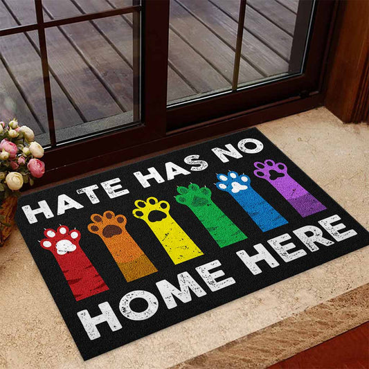 Hate Has No Home - LGBT Support Doormat