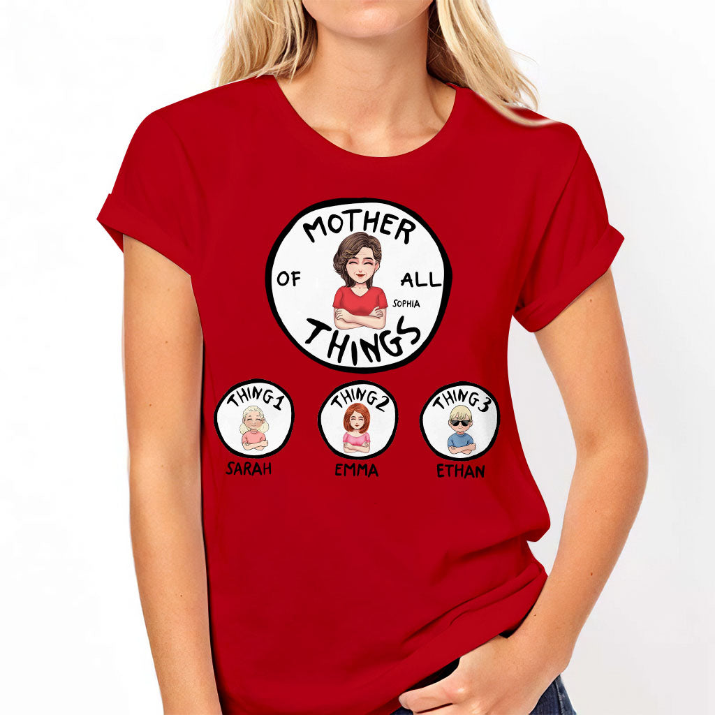 Mother Of All Things - Personalized Mother T-shirt and Hoodie