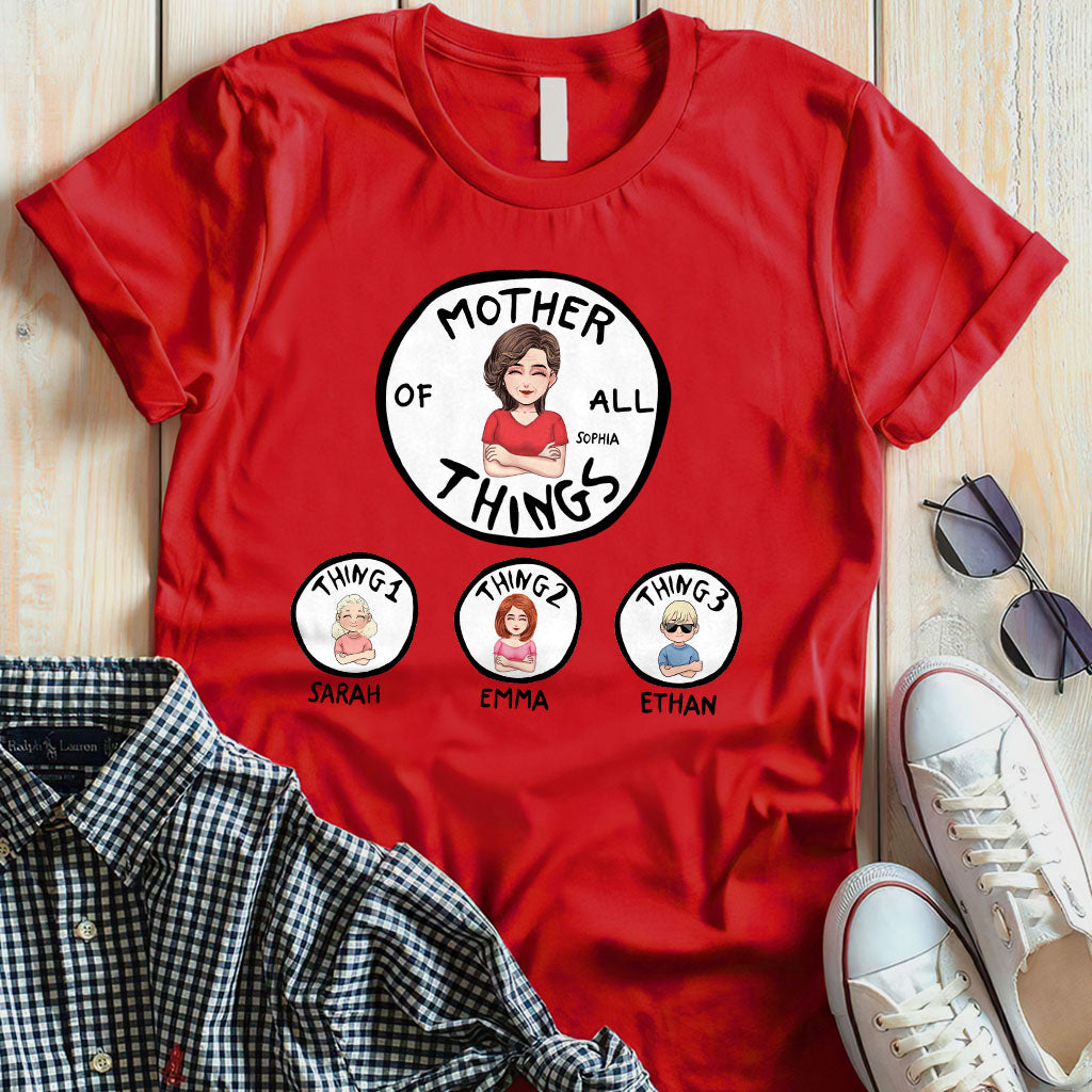 Mother Of All Things - Personalized Mother T-shirt and Hoodie