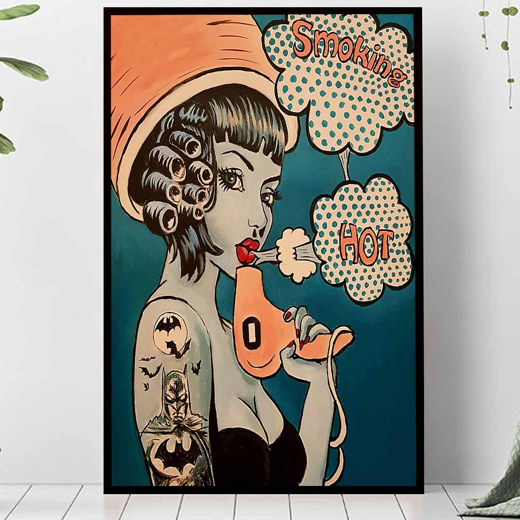 Smoking Hot - Hairdresser Poster 0621