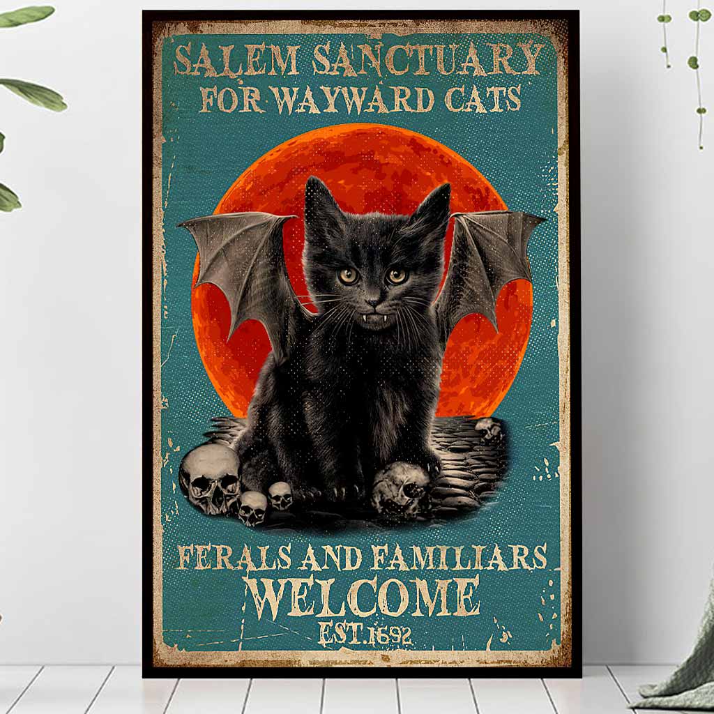 Salem Sanctuary - Black Cat Poster 0621
