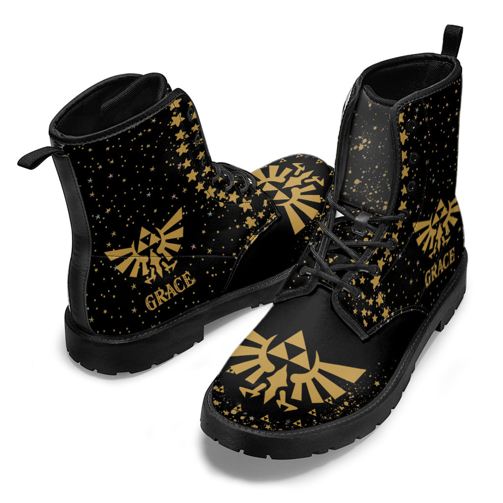 Legend Never Die - Personalized The Hero's Legend Leather Boots