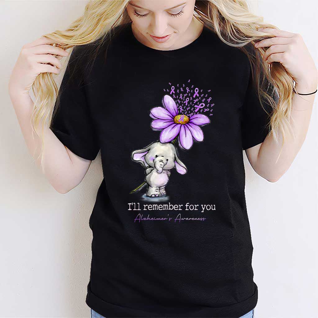 I Will Remember  - Alzheimer Awareness T-shirt And Hoodie 072021