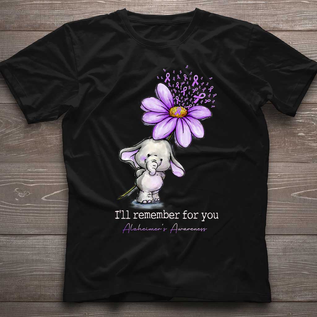 I Will Remember  - Alzheimer Awareness T-shirt And Hoodie 072021