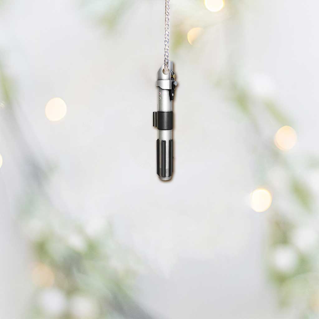Jolly Hilt - Christmas The Force Ornament (Printed On Both Sides)