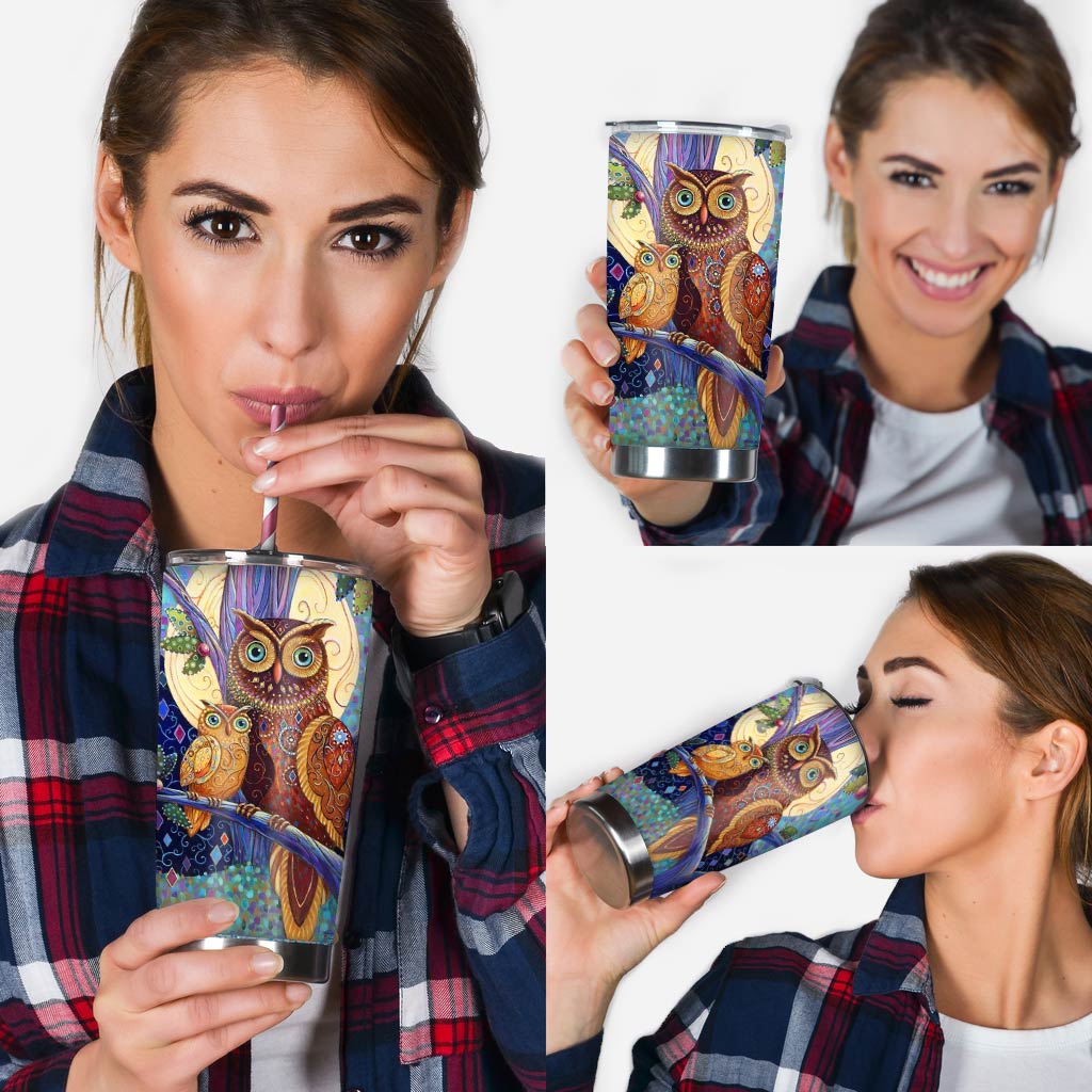 Moon Owls Tumbler