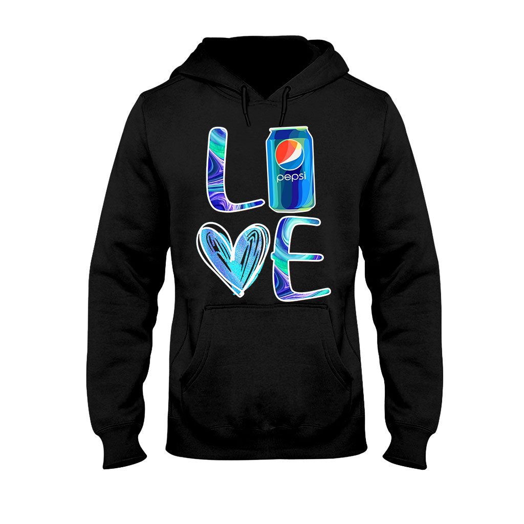 Love Summer Blue Soft Drink T-shirt and Hoodie