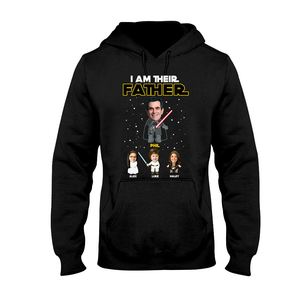 I Am Their Father - Personalized Father's Day Father T-shirt and Hoodie
