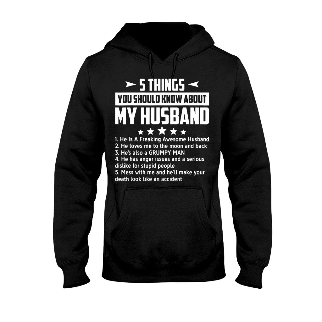 5 Things - Husband And Wife T-shirt And Hoodie 072021