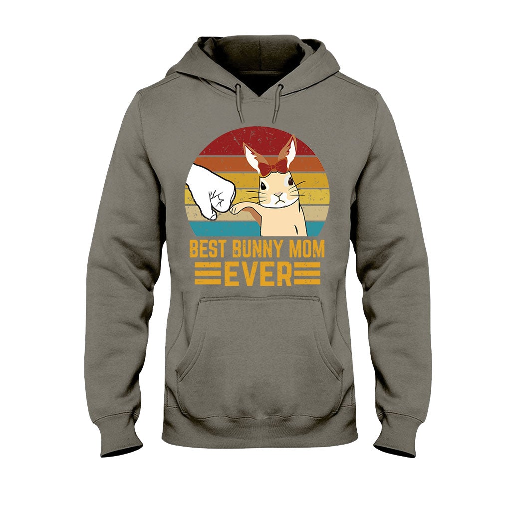 Best Bunny Mom Ever Rabbit Bunny - Mother T-shirt And Hoodie 092021