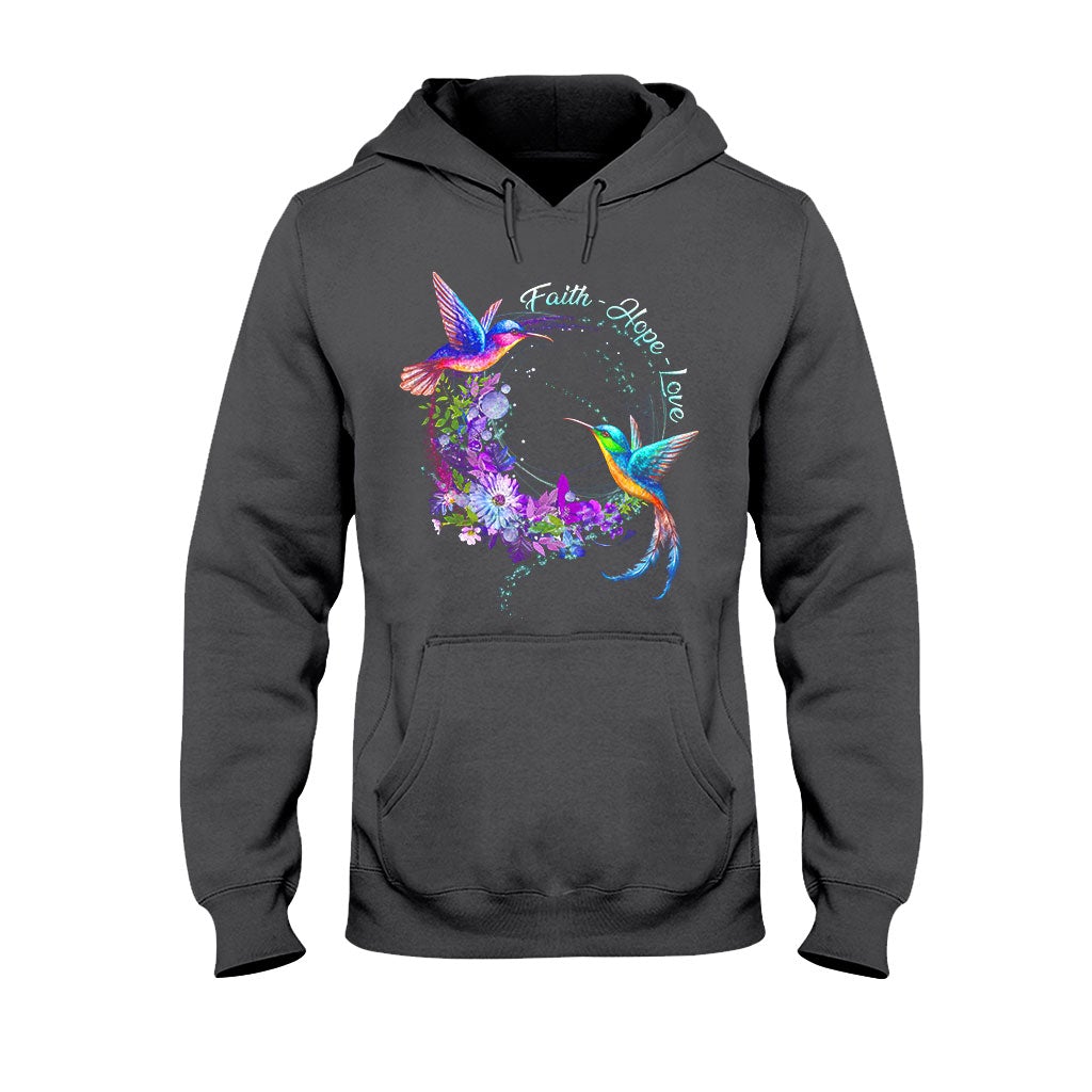 Faith Hope Love - Hummingbird T-shirt and Hoodie 112021