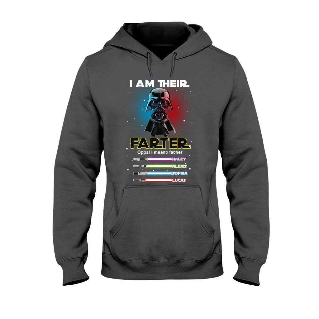 I Am Their Father - Personalized Father's Day T-shirt and Hoodie