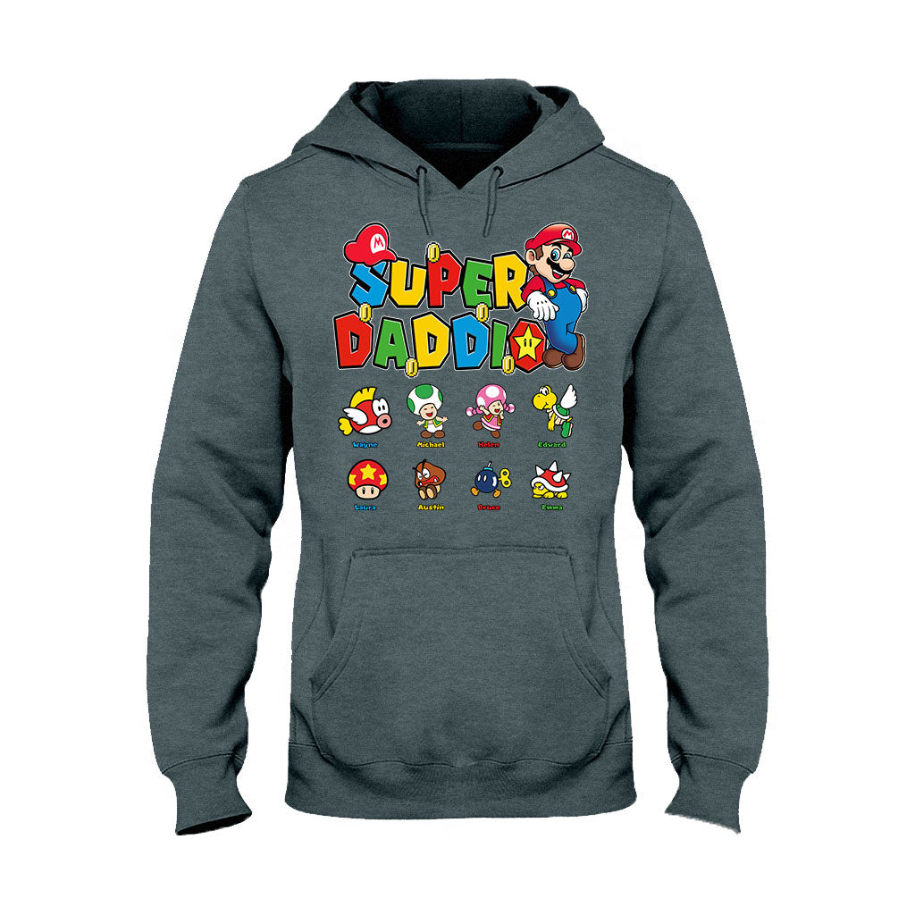 Super Daddio - Personalized Super Plumber T-shirt and Hoodie