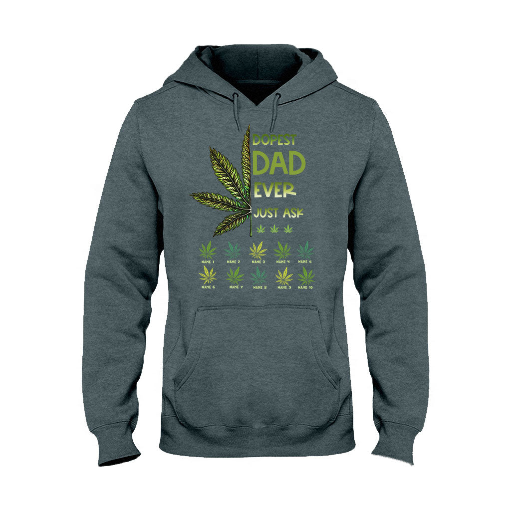 Dopest Dad Ever - Personalized Father's Day T-shirt and Hoodie