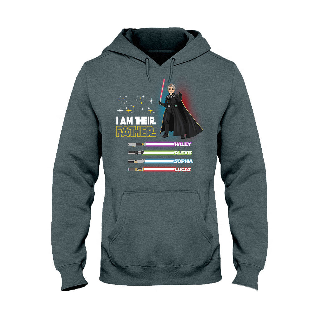 I'm Their Father - Personalized Father T-shirt and Hoodie