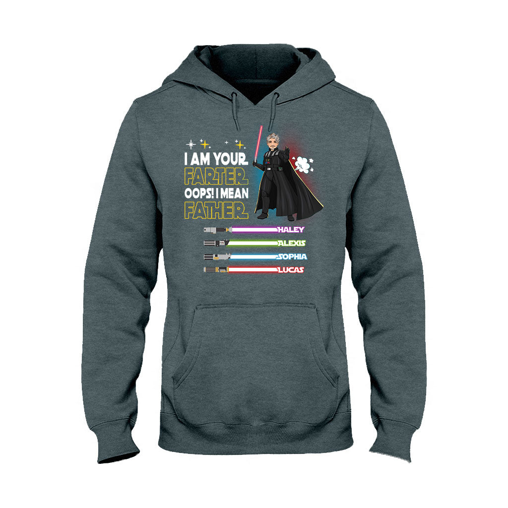 I'm Their Farter - Personalized Father T-shirt and Hoodie