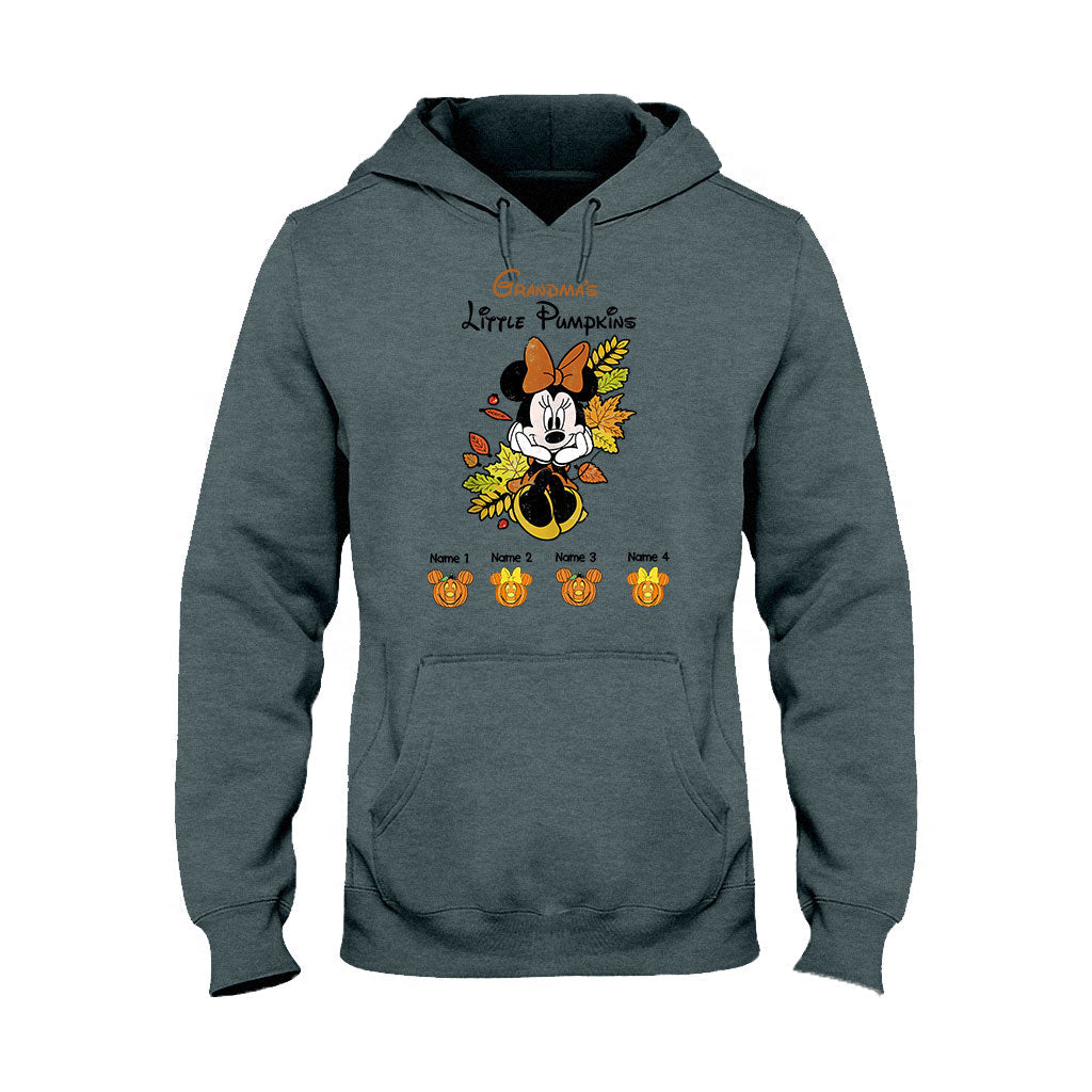 Grandma's Little Pumpkins - Personalized Grandma T-shirt and Hoodie