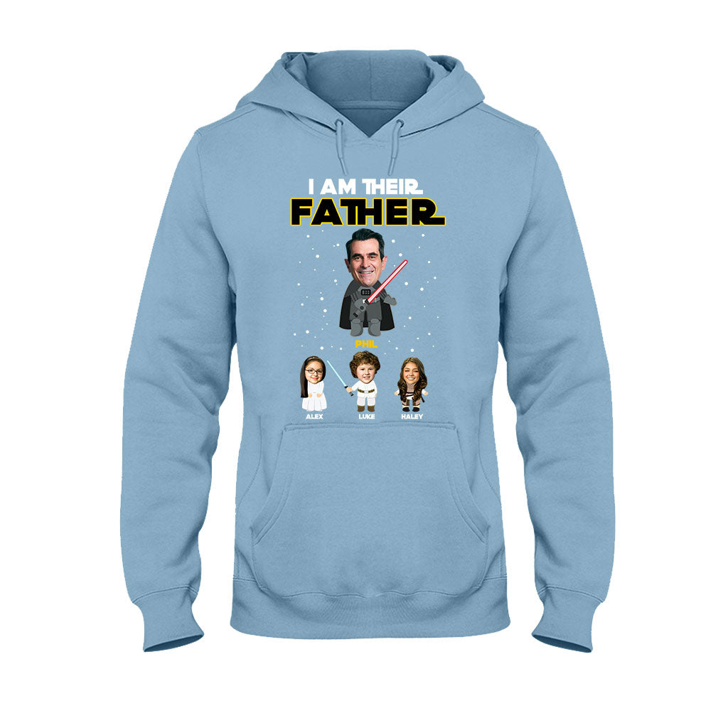 I Am Their Father - Personalized Father's Day Father T-shirt and Hoodie