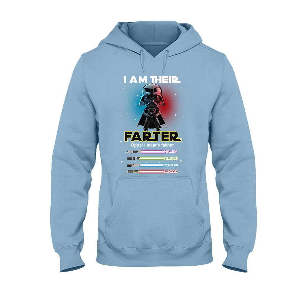 I Am Their Father - Personalized Father's Day T-shirt and Hoodie