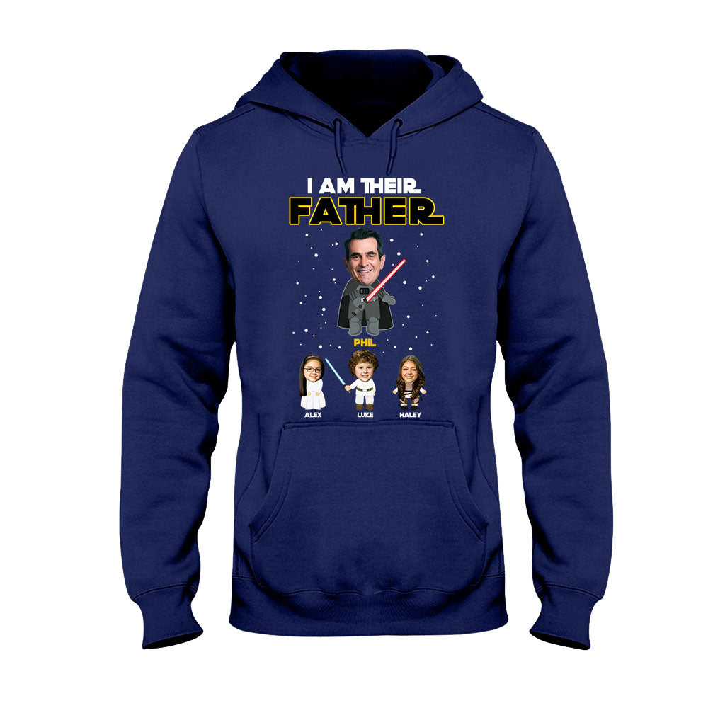 I Am Their Father - Personalized Father's Day Father T-shirt and Hoodie