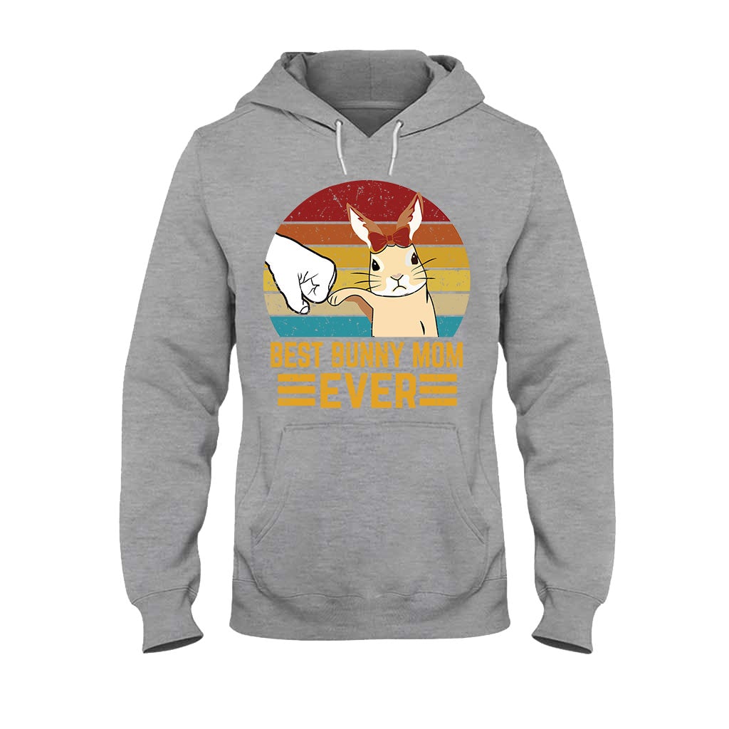 Best Bunny Mom Ever Rabbit Bunny - Mother T-shirt And Hoodie 092021
