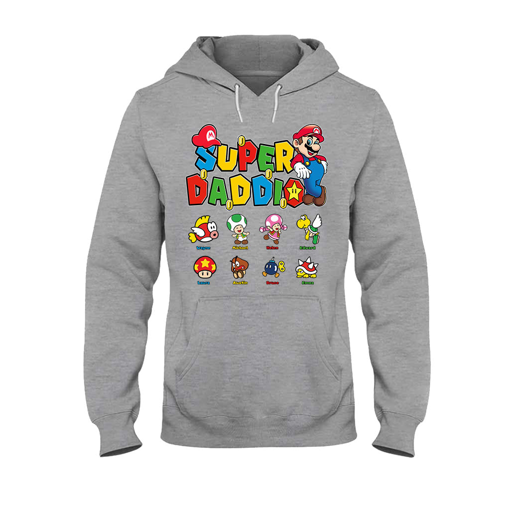 Super Daddio - Personalized Super Plumber T-shirt and Hoodie