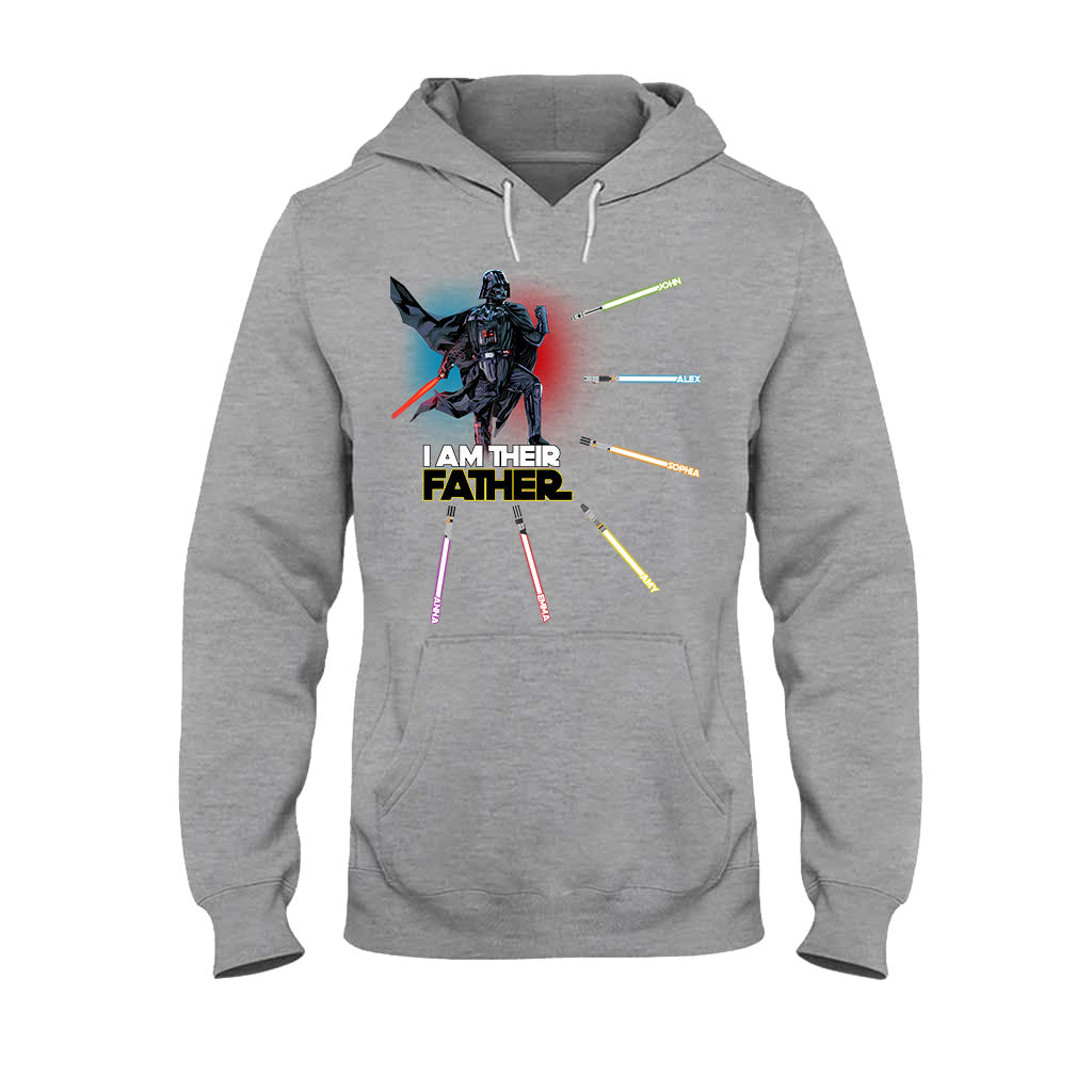I Am Their Father - Personalized The Force T-shirt and Hoodie