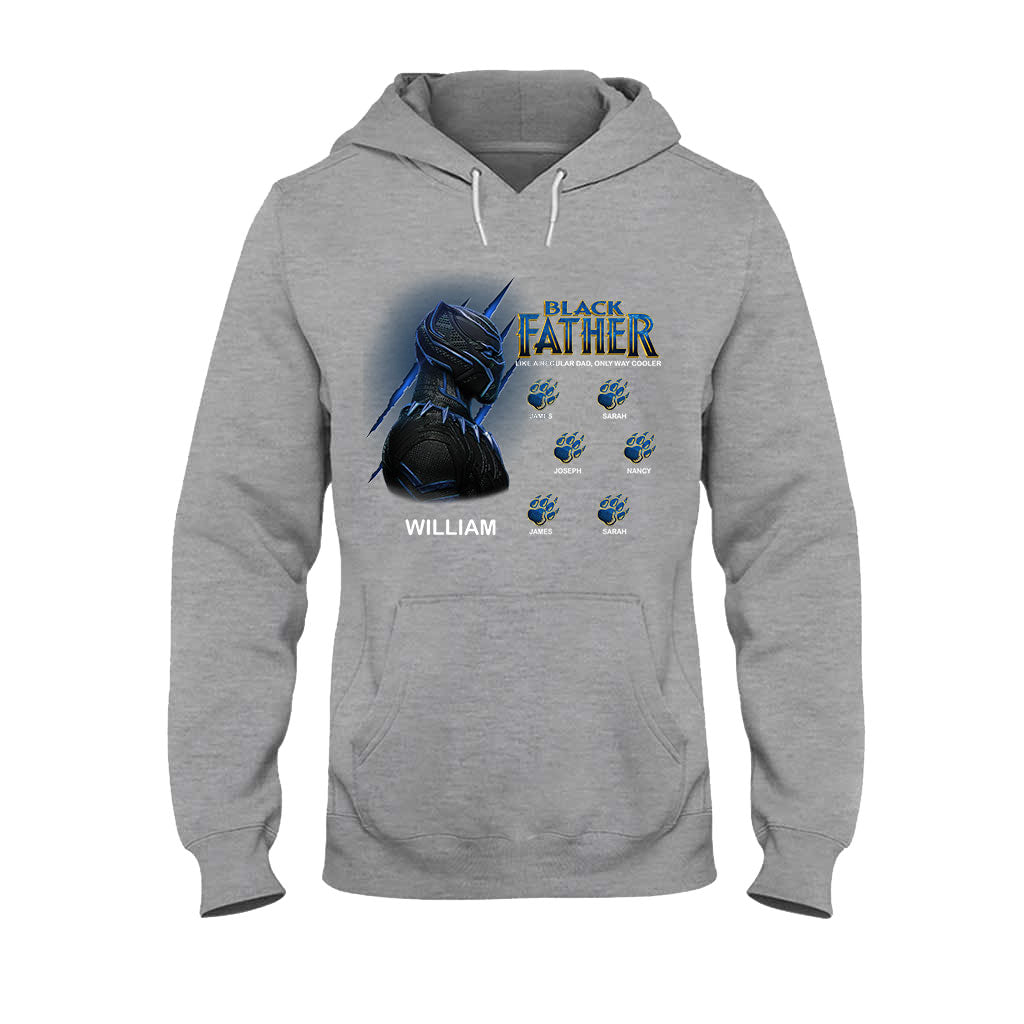 Black Father Cooler - Personalized Marvelous Universe T-shirt and Hoodie