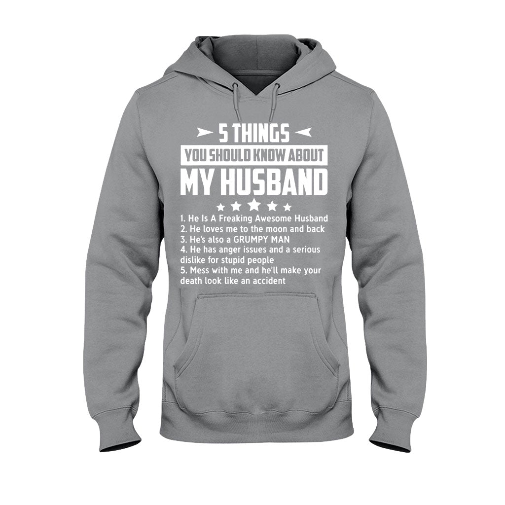 5 Things - Husband And Wife T-shirt And Hoodie 072021